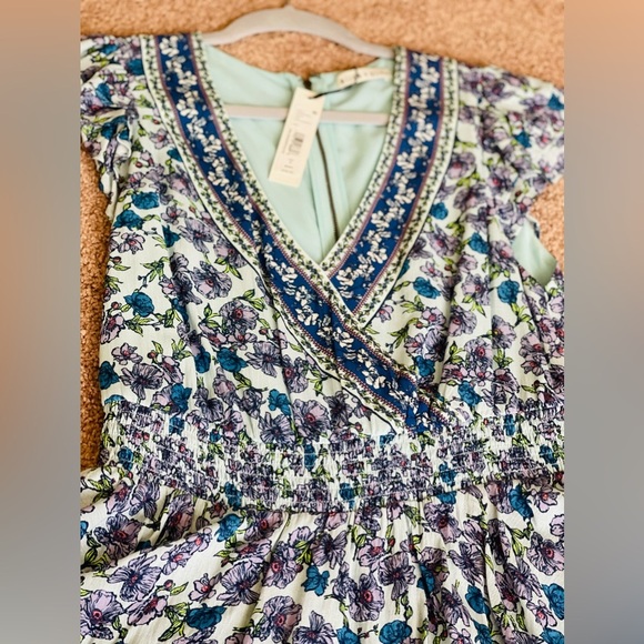 Alice and Olivia Blue Mariska Romper - Picture 8 of 11